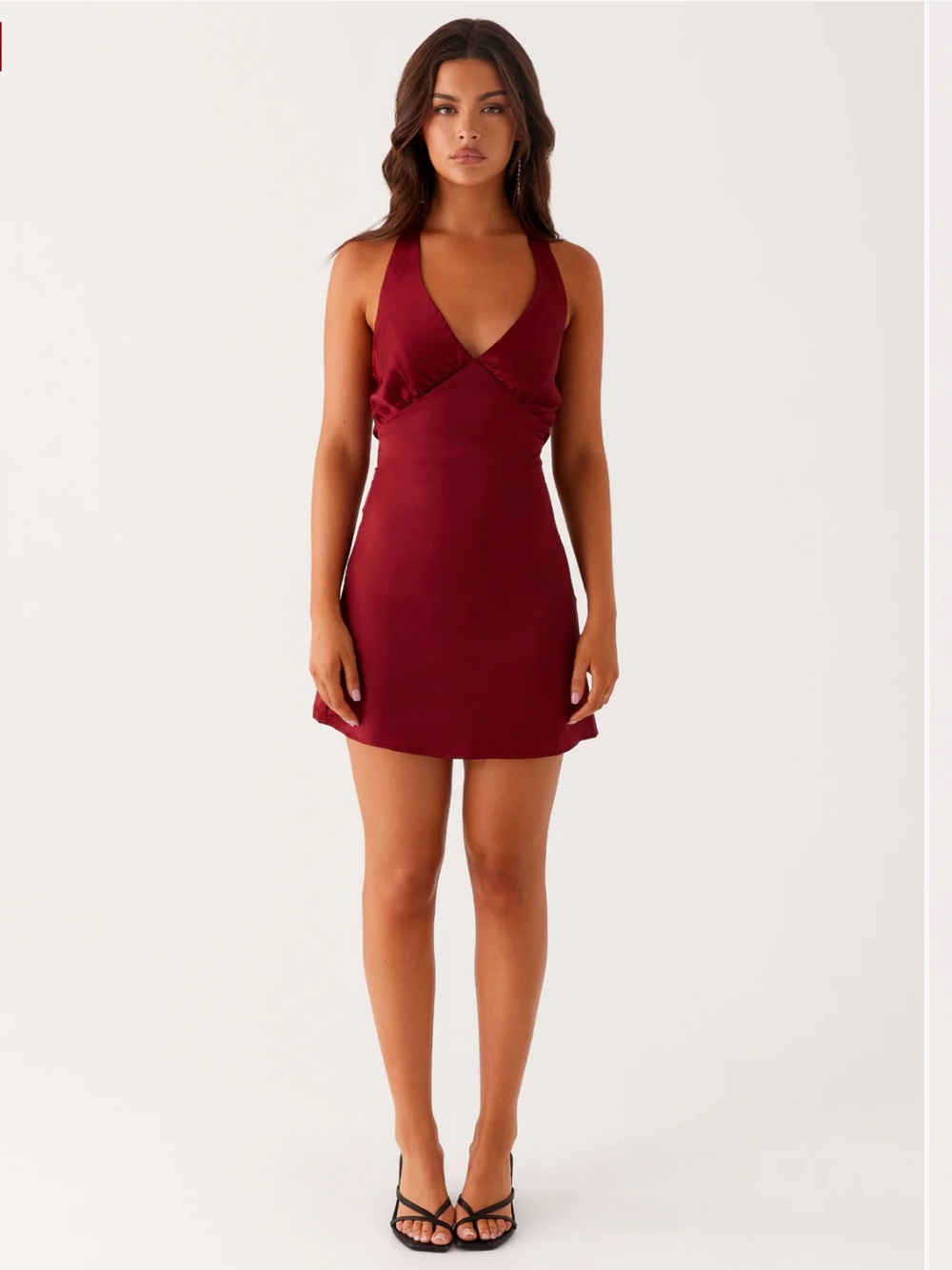 Peppermayo Satin Mini Dress